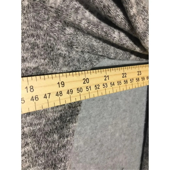 Womens Jodifl Dress Grey Soft Babydoll Style Transitional Weather Long Sleeve - Picture 3 of 4